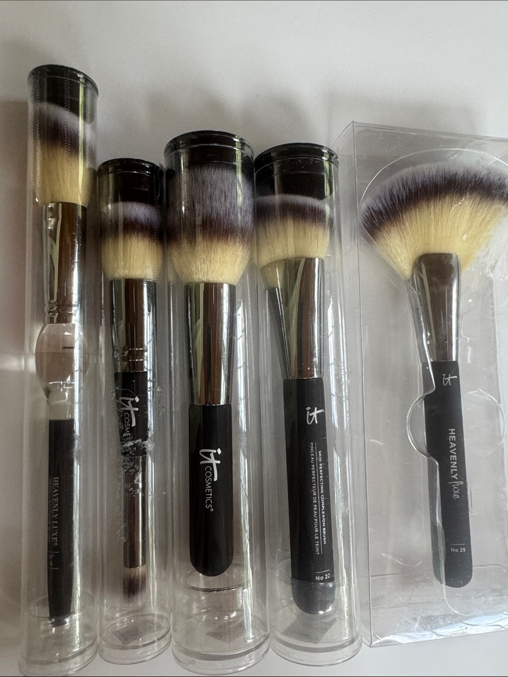 It cosmetics heavenly luxe boutique brush no 4 7 8 22 25 makeup concealer french
